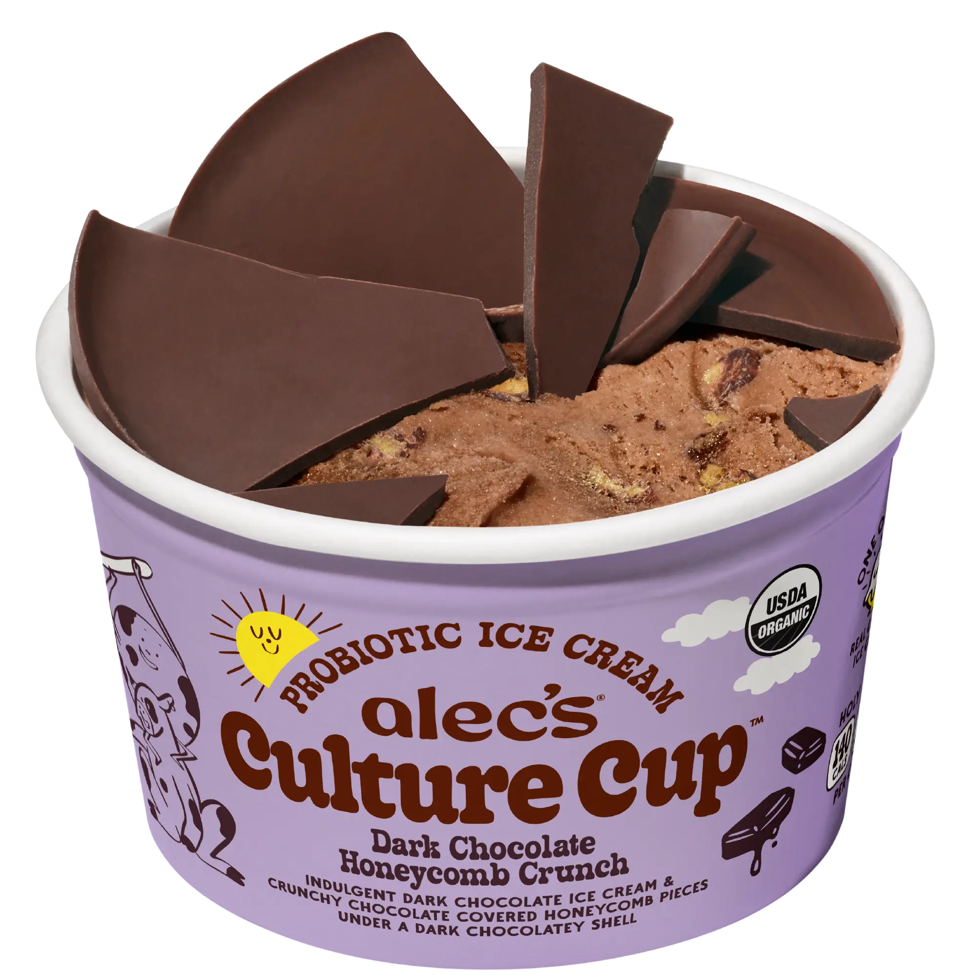 Culture Cup: Dark Chocolate Honeycomb Crunch 4-Pack - Image 3